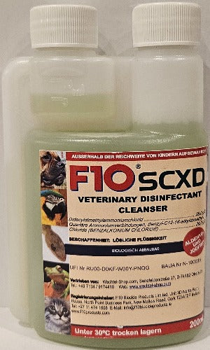 Tiermedizinischer Desinfektionsreiniger F10SC XD