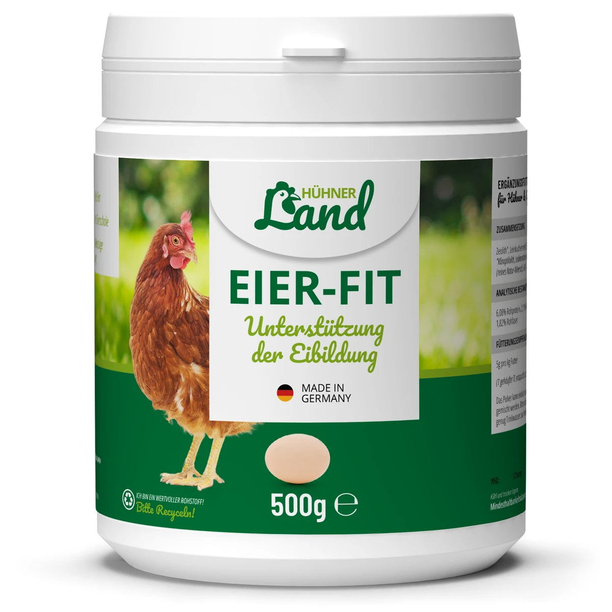 Hühner Land Eier Fit