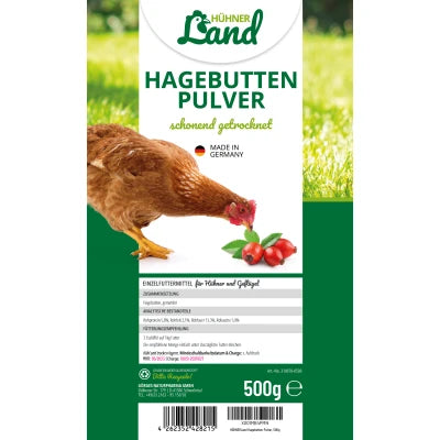 Hühner Land Hagebuttenpulver