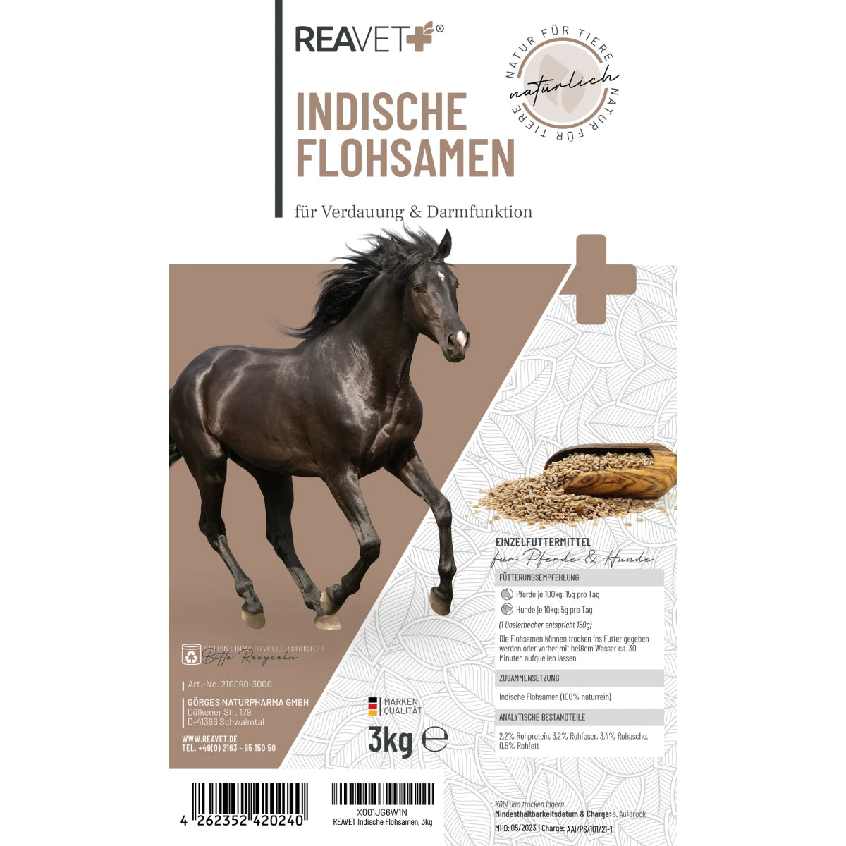 REAVET Indische Flohsamen