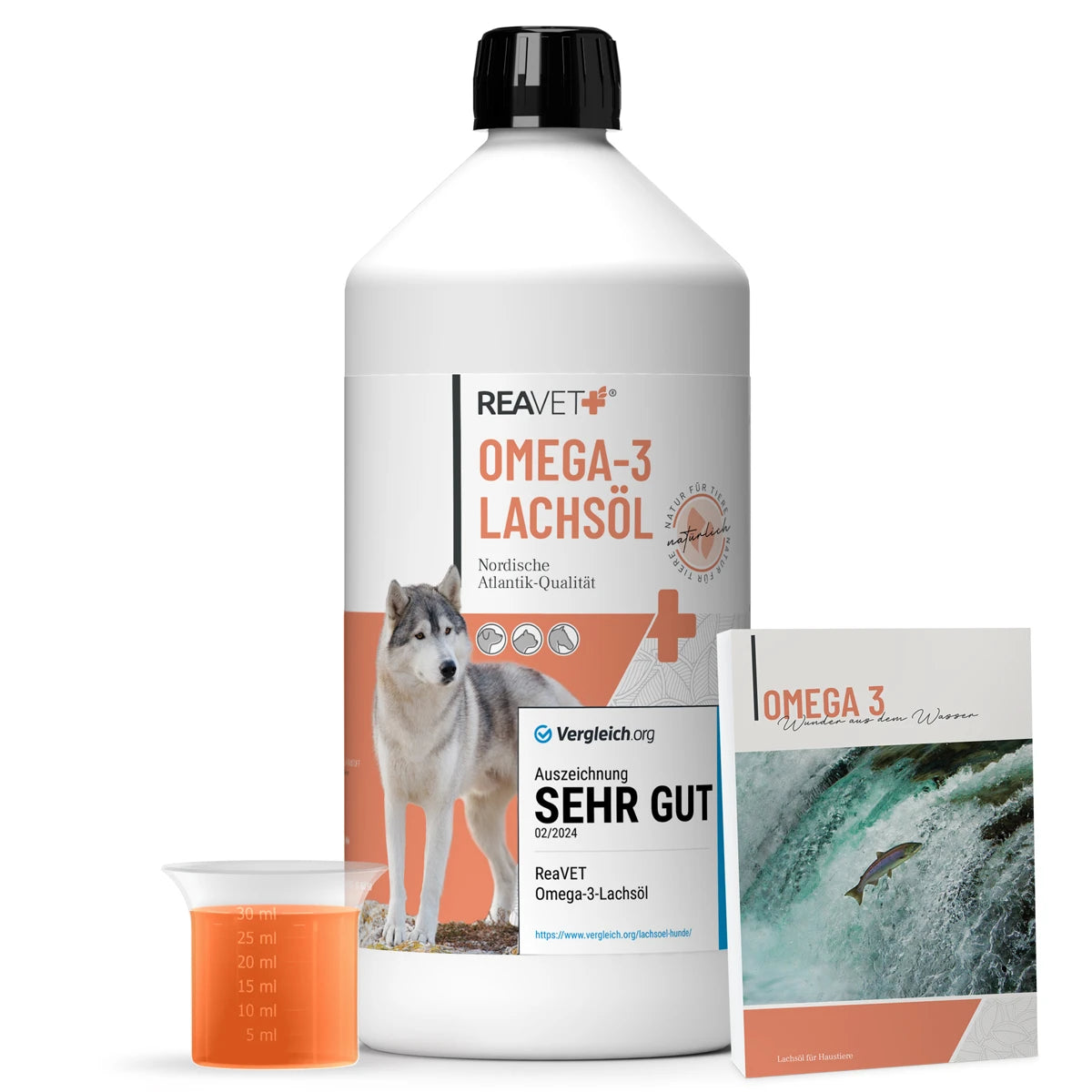 REAVET Omega-3 Lachsöl